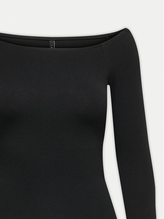 ONLY ONLY Bluse Glamour 15339763 Schwarz Slim Fit