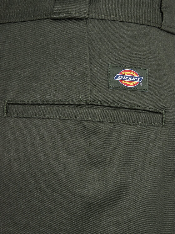 Dickies Dickies Pantaloni di tessuto 874 Work DK0A4XK6 Cachi Regular Fit