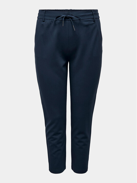 ONLY Carmakoma ONLY Carmakoma Штани з тканини Goldtrash 15174938 Голубий Regular Fit