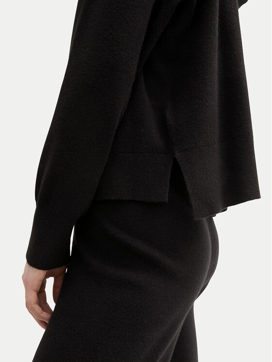 Tom Tailor Denim Tom Tailor Denim Пуловер 1043338 Черен Relaxed Fit