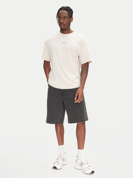 Jack & Jones Jack & Jones T-Shirt Ames 12268471 Beżowy Relaxed Fit