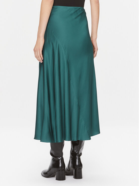 Samsøe Samsøe Samsøe Samsøe Fustă midi Victoria Bias F23300149 Verde Regular Fit