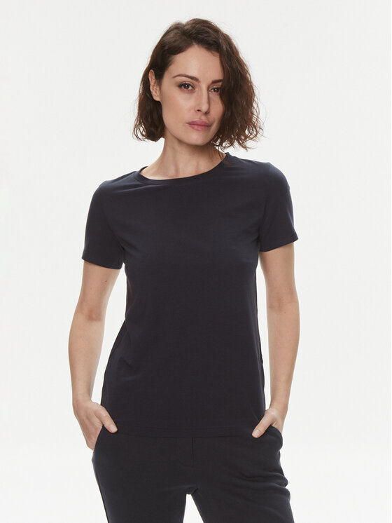 Weekend Max Mara Weekend Max Mara T-shirt Multib 2415971011 Blu scuro Regular Fit