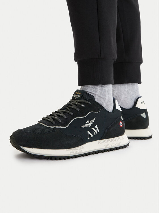Aeronautica Militare Aeronautica Militare Sneakersy 261SC0320UPL00313 Tmavomodrá