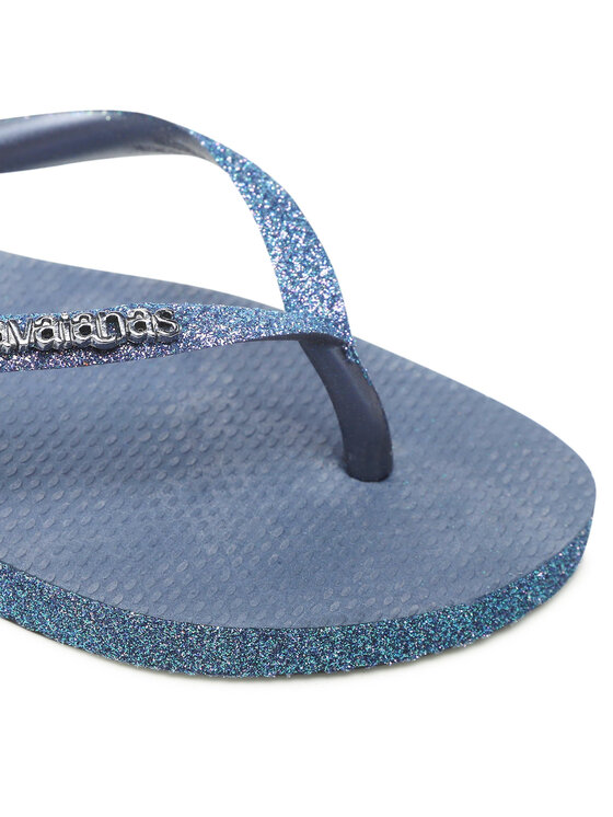 Havaianas Havaianas Σαγιονάρες Slim Sparkle II 41469370089 Σκούρο μπλε