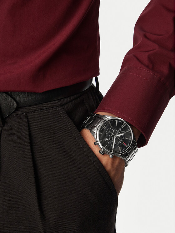 Roamer Roamer Laikrodis Superior Chrono 508837 41 55 50 Sidabrinė