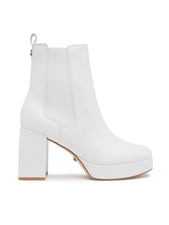 Guess Guess Botine Wiley FL7WLY LEA10 Alb