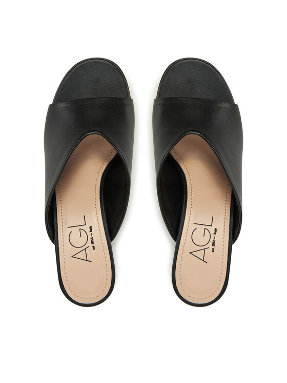 AGL AGL Şlapi Dorica M Mule D684006PCKB1411013 Negru