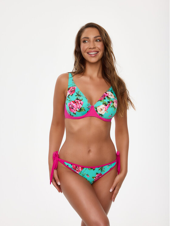 Bella Misteria Bella Misteria Dół od bikini Tropikalna Fantazja Turkusowy