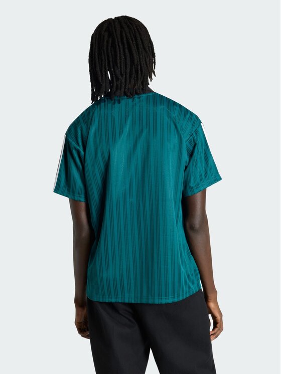 adidas adidas Koszulka techniczna 162208 Zielony Loose Fit