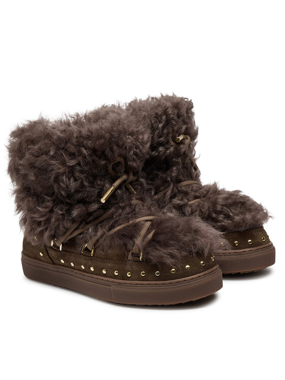Inuikii Inuikii Schneeschuhe Long Curly 75202-051 Grau