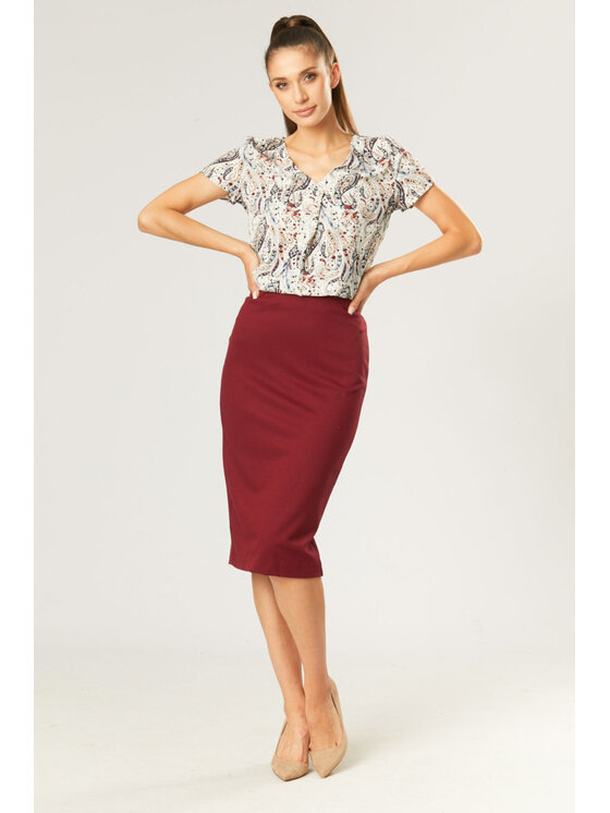 QUIOSQUE QUIOSQUE Halenka BANG SHIRT Barevná Regular Fit