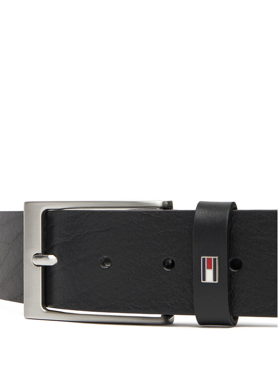 Tommy Hilfiger Tommy Hilfiger Vīriešu josta Layton 4.0 AM0AM13569 Melns