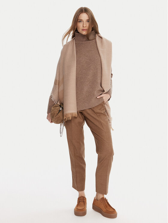 Weekend Max Mara Weekend Max Mara Auduma bikses Caldaia 2525136152 Brūns Regular Fit