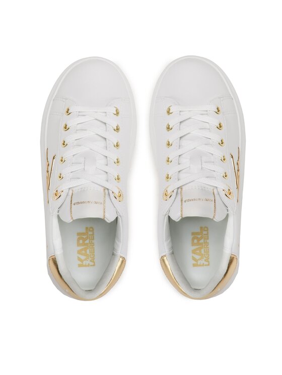 KARL LAGERFELD KARL LAGERFELD Sneakersy KL62510A Biały