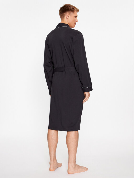 BOSS Boss Kopalni plašč Xmas Kimono 50485920 Črna