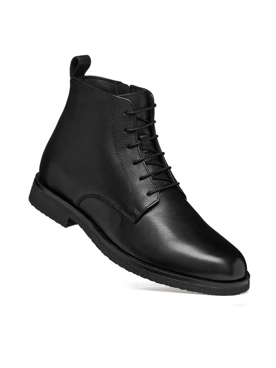 Geox Geox Зимни обувки U Claudio U6658A 00047 C9999 Черен