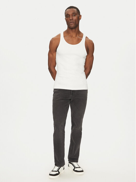 Jack&Jones Jack&Jones Tank top Islington 12273156 Bijela Slim Fit