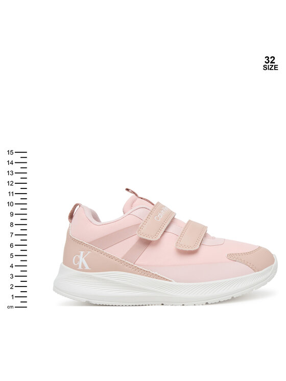 Calvin Klein Calvin Klein Superge Low Cut Velcro Sneaker V1A9-83102-1845 D Roza