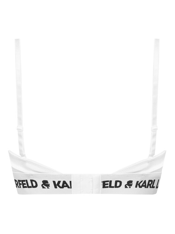 KARL LAGERFELD KARL LAGERFELD Biustonosz braletka A1W47006 Biały