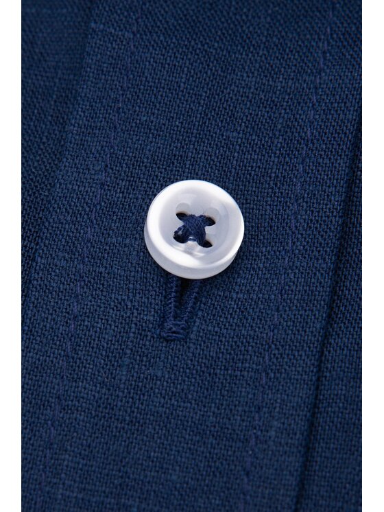 Lancerto Lancerto Koszula Cheryl 2 KO051120000128 Granatowy Slim Fit