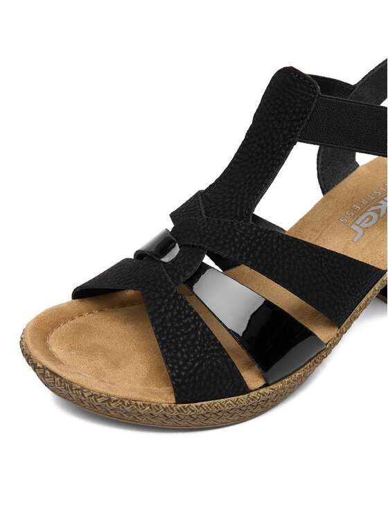 Rieker Rieker Sandalen CEO-665K3-00 Schwarz