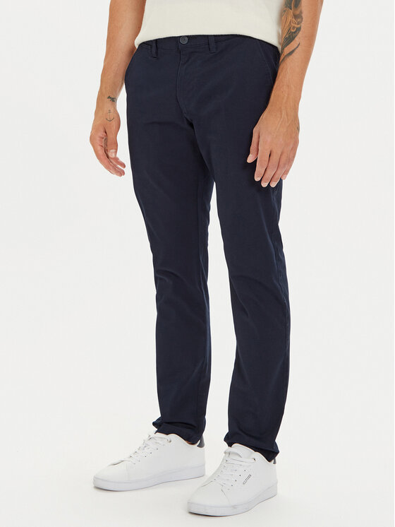 s.Oliver s.Oliver Kalhoty z materiálu 2150222 Tmavomodrá Regular Fit