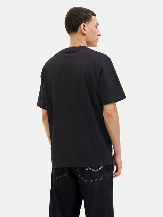 Jack&Jones Jack&Jones Majica Norrebro 12282892 Črna Relaxed Fit