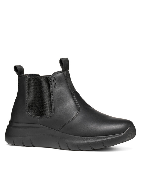 Geox Geox Боти тип челси D Plummery D66YNA 0009B C9999 Черен