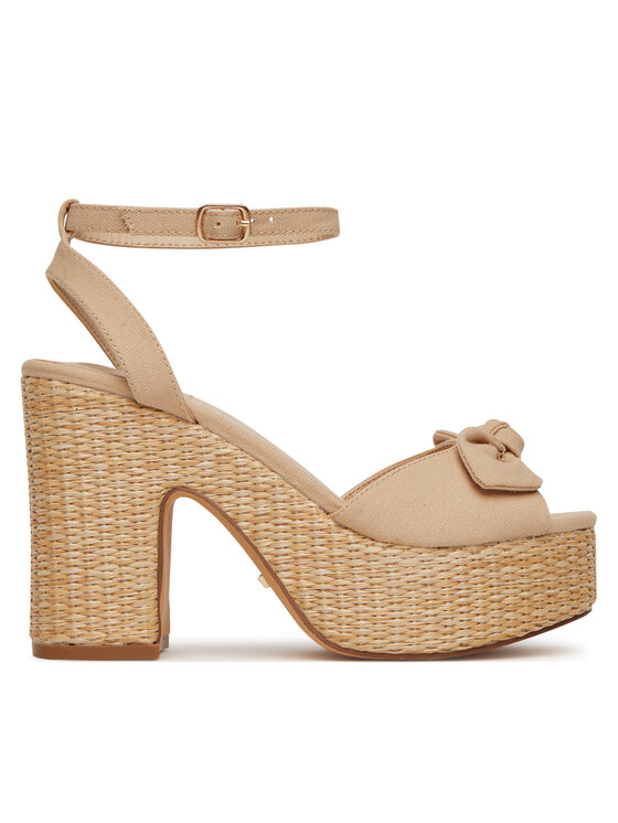 Damskie Espadryle DeeZee, Rozmiar 38, Beżowe, RT2206125
