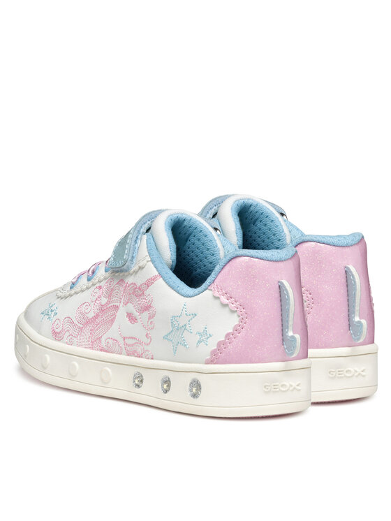 Geox Geox Snīkeri J558WA 0BCKC C0406 D Balts