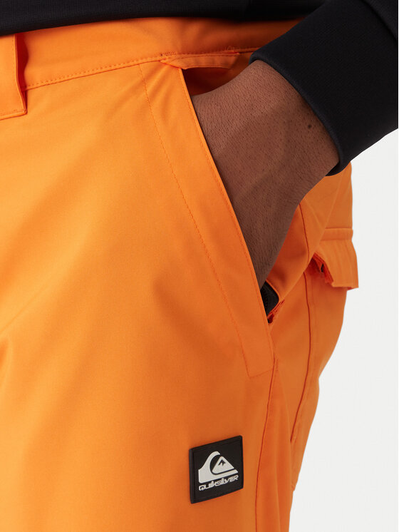 Quiksilver Quiksilver Snowboardové kalhoty Estate EQYTP03237 Oranžová Slim Fit