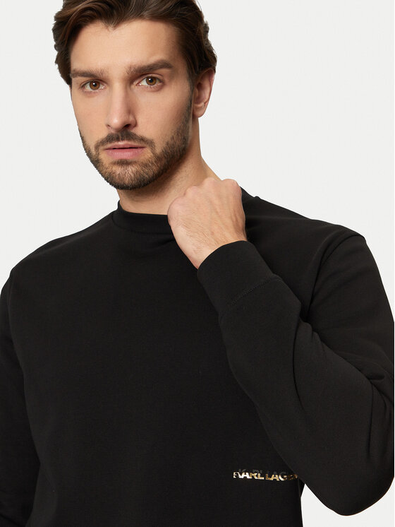 KARL LAGERFELD KARL LAGERFELD Світшот 705463 551900 Чорний Regular Fit