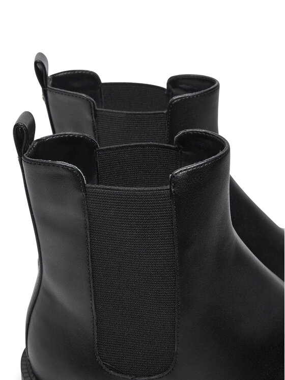 MICHAEL Michael Kors MICHAEL Michael Kors Sztyblety Hazel Chelsea Bootie 40F4HZMEEL Czarny