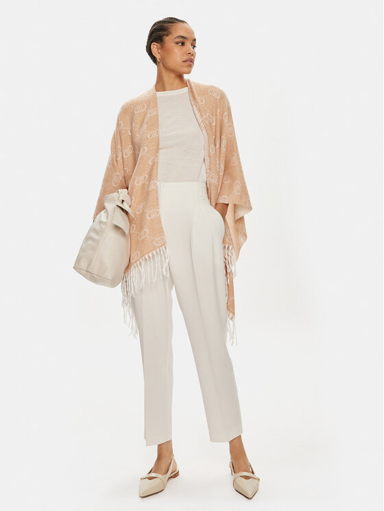 Liu Jo Liu Jo Poncsó 2F4015 T0300 Rózsaszín Relaxed Fit