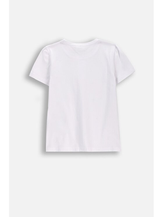 Coccodrillo Coccodrillo T-Shirt WC6143203BSG-001 Bílá Regular Fit