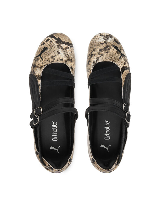 Puma Puma Baleriny Speedcat Ballet Snake Wns 405326 01 Brązowy