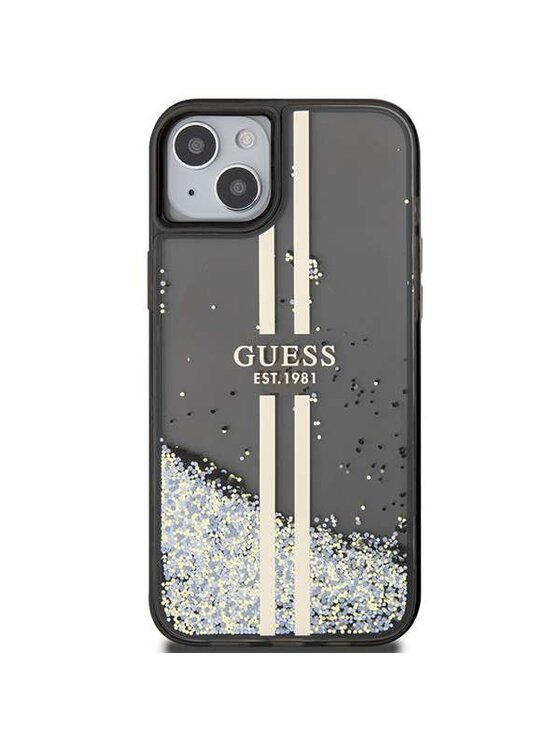 Guess Guess Etui na telefon Apple iPhone 15 Plus Czarny