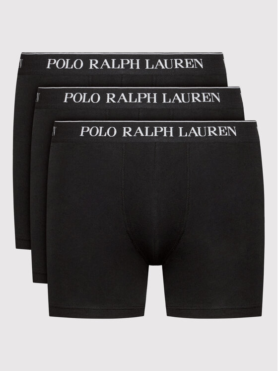 Polo Ralph Lauren Set 3 perechi de boxeri 714835885002 Negru