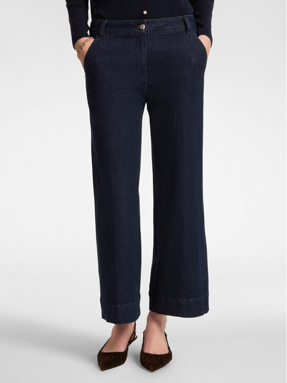 Elena Mirò Elena Mirò Jeans P504P000335N0D4 Blu Cropp Fit