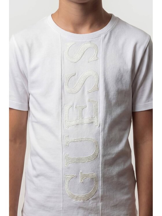 Guess Kids Guess Kids T-Shirt 181806 Bílá Classic Fit