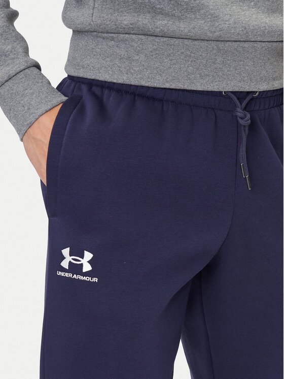 Under Armour Under Armour Melegítő alsó UA Essential Fleece Jogger 1373882 Sötétkék Regular Fit