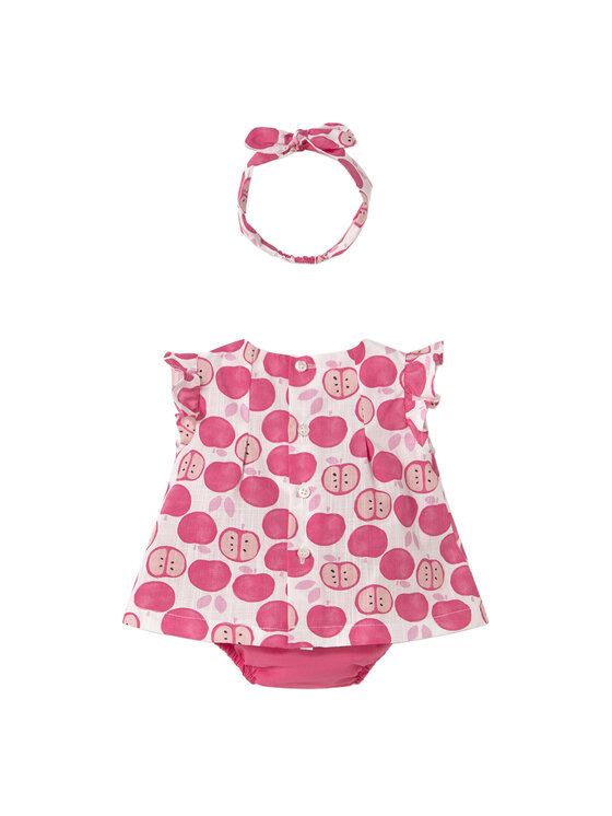 Mayoral Mayoral Vestito da giorno 1260 Rosa Regular Fit