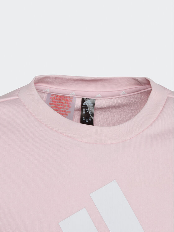 adidas adidas Felpa Essentials Big Logo IC6119 Rosa Slim Fit