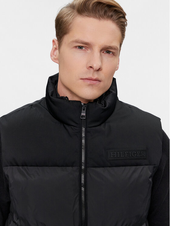 Tommy Hilfiger Tommy Hilfiger Γιλέκο New York MW0MW32769 Μαύρο Regular Fit