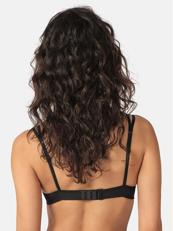 Skiny Skiny Biustonosz z fiszbiną 82415 Czarny