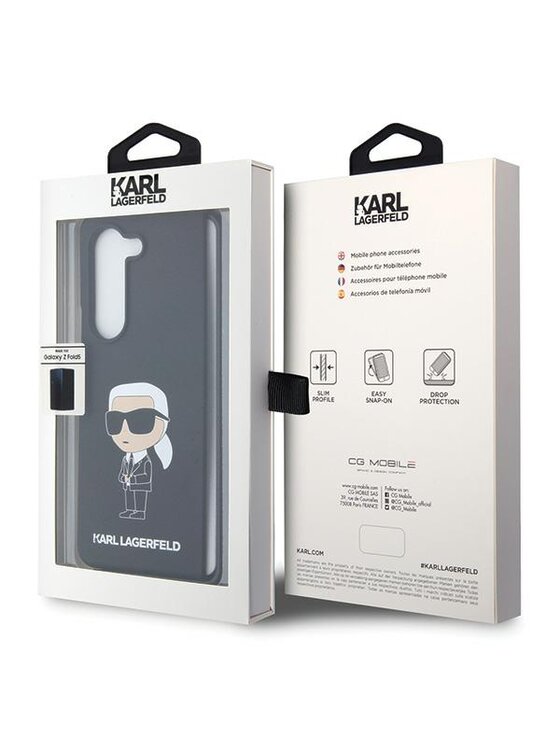KARL LAGERFELD KARL LAGERFELD Etui na telefon Z Fold5 Czarny