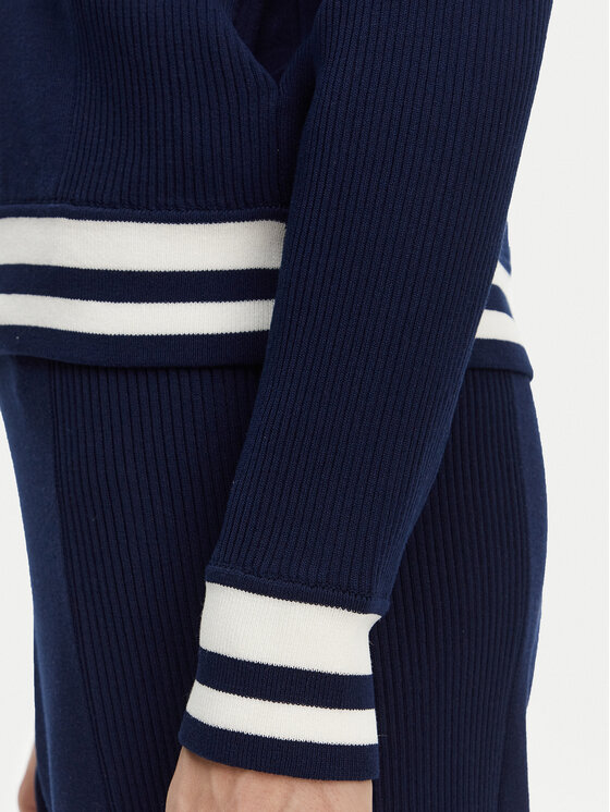 Fracomina Fracomina Strickjacke FJ25ST7003K41601 Dunkelblau Regular Fit