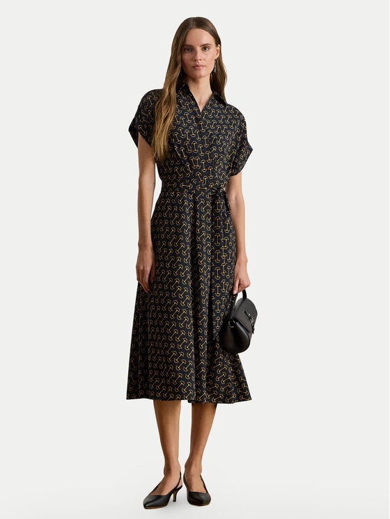 LAUREN RALPH LAUREN LAUREN RALPH LAUREN Сукня-сорочка 200P03557001 Cиній Regular Fit