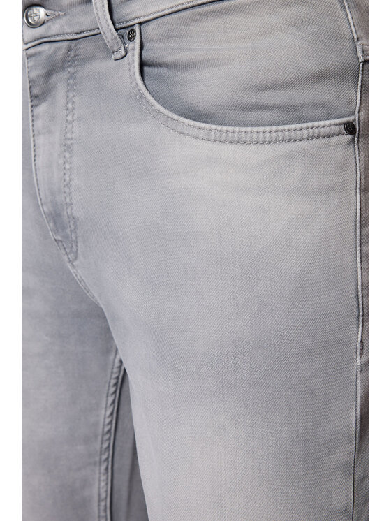 Próchnik Próchnik Jeansy Jeansy Szare Slim Fit PM7 SP113224000001 Szary Slim Fit